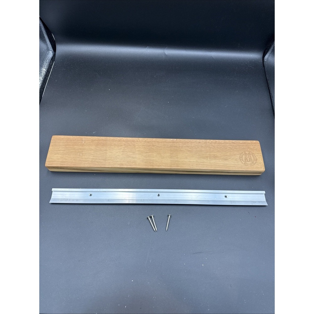 Schmidt Bros. Magnetic Bar Acacia Wood knife 18" Rack Block